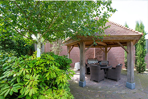 Bestrating en beplanting