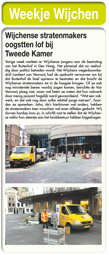 Wegwijs krant bericht